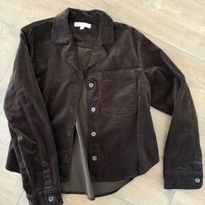 corduroy button down top